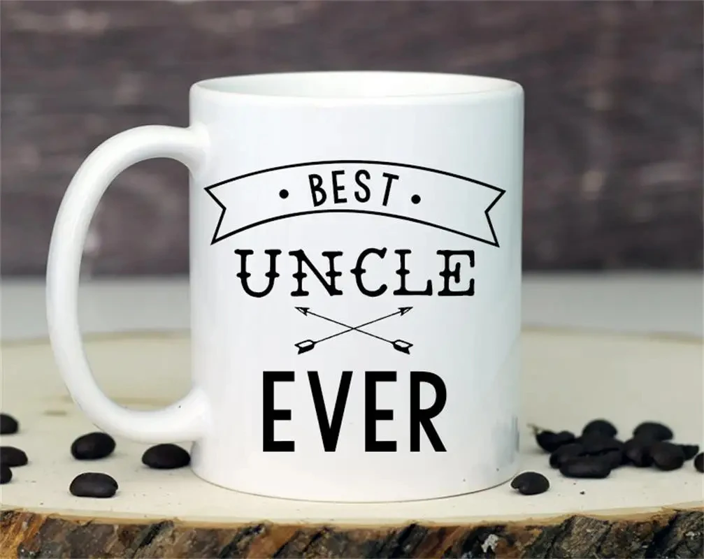 Auntie Mugs Uncle Cups Coffee Mug Sister Aunt Gift Coffee Mug Ceramic Novelty Friend Gifts Drinkware Tableware Teaware Cute Mugs