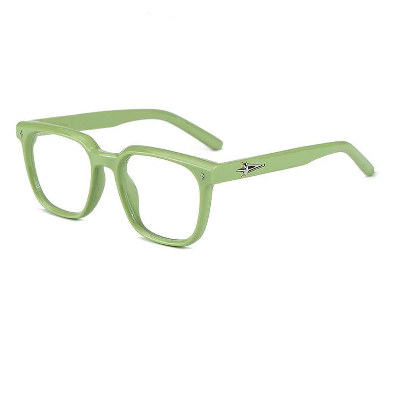 CATERSIDE Neue Flache Licht Gläser Männer Marke Design TR90 Quadratischen Rahmen Brillen Frauen Business Minimalistischen Mode Transparente Linse – Detail 9