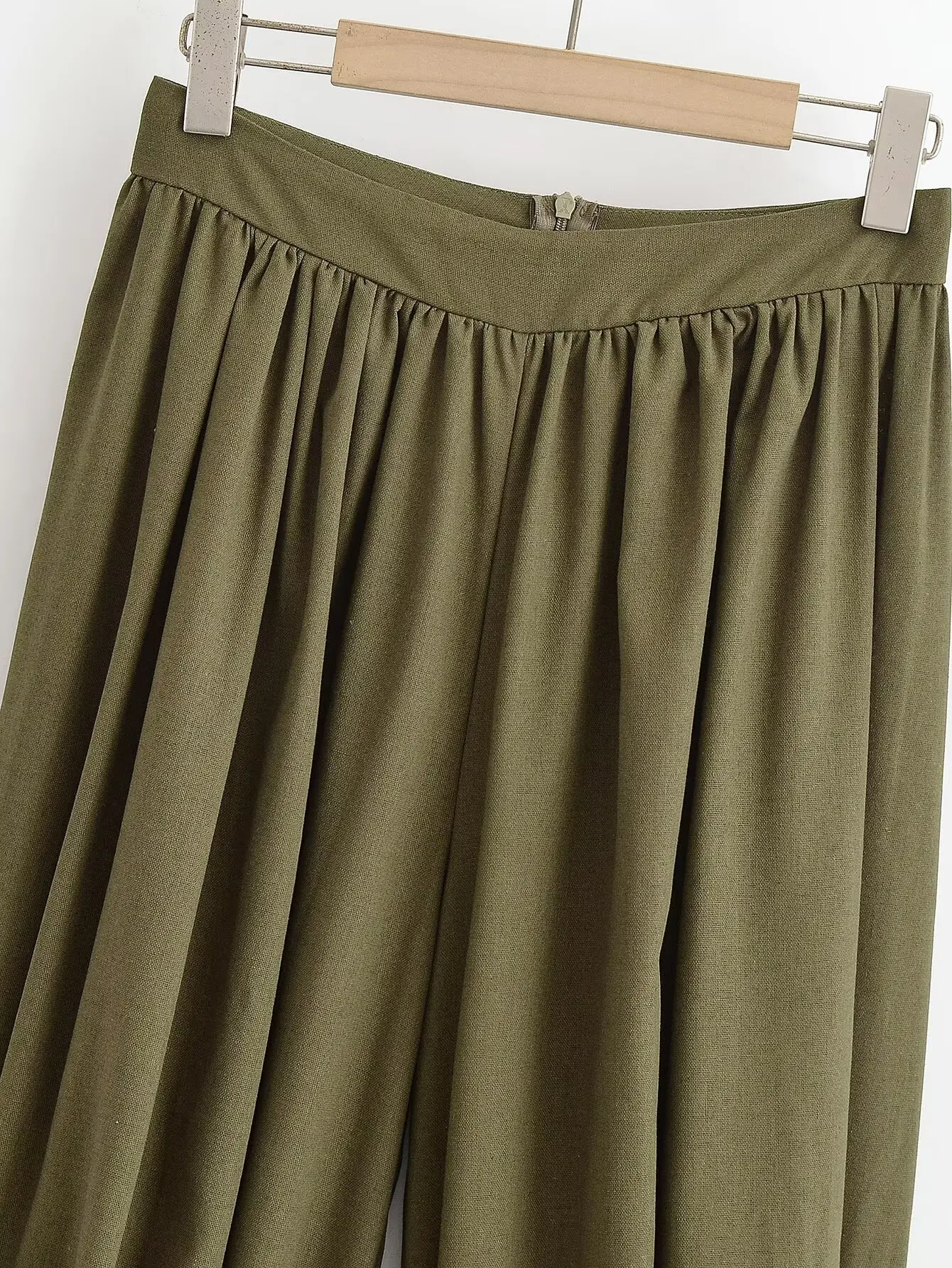 Damen Freizeit-Chic Knöchellange Schleifenhose KONDALA 2026 Frühjahr Mode Pendler Minimalistische Hose Weibliche Elegante Vielseitige Lange Hose – Detail 5