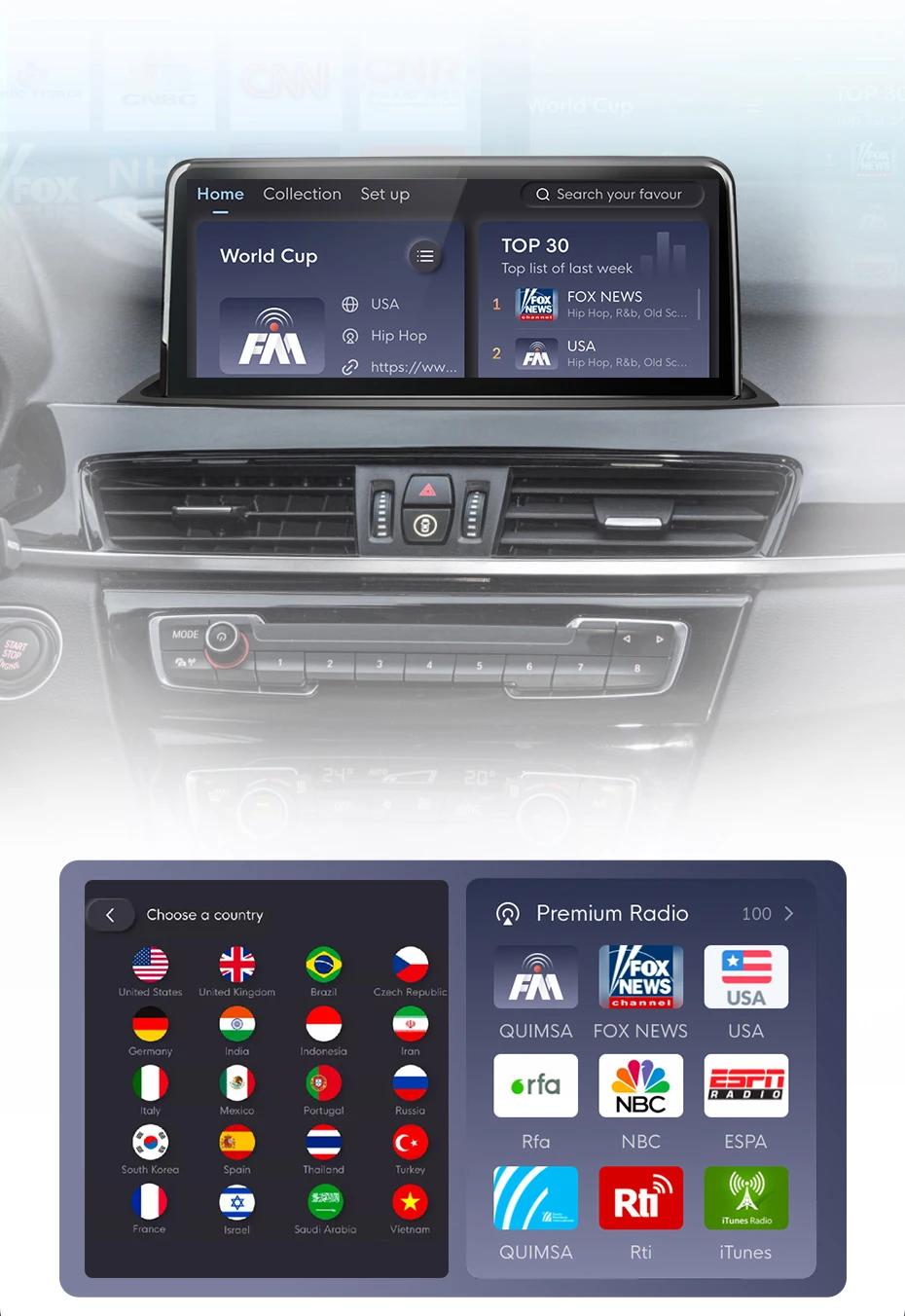 Junsun 10,25 zoll CarPlay Für Apple Auto Radio Multimedia Für BMW X1 F48 X2 F49 2013-2020 Bluetooth drahtlose Android Auto Stereo – Detail 12