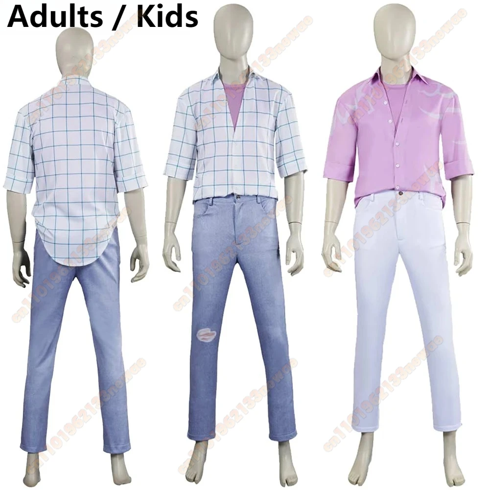 

Saja Boys Jinu Demon Hunters Cosplay Shirt Top Pants Vest Disguised Halloween Carnival Adult Men Suit kids cosplay