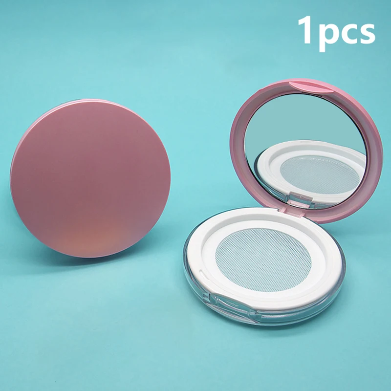 3g Mini Elastic Mesh Powder Box Reusable Empty Box Portable Setting Powder Box Makeup Powder Packaging Box Container