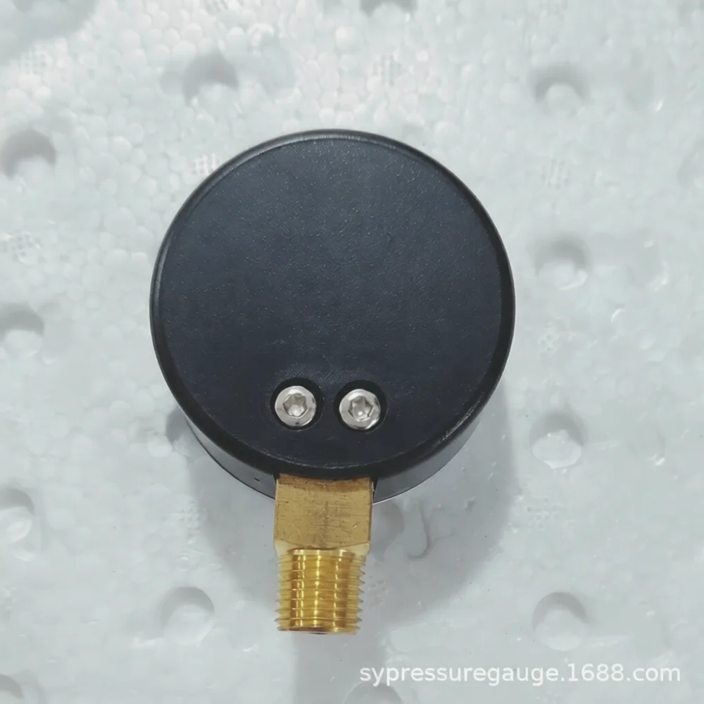 Industrial Pressure Gauge Y50 Radial 0 3 Bar Psi Plastic Shell 1 4 Bspt Thread For Gas Liquid System Monitoring Tool