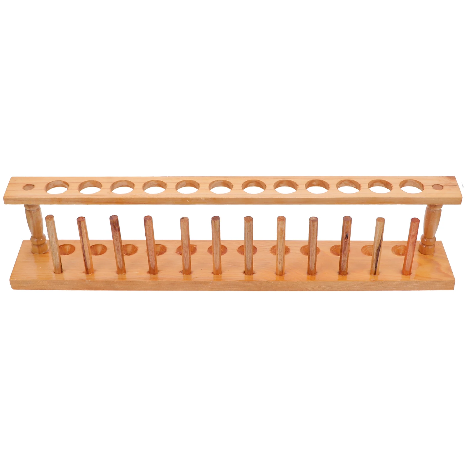 

Wooden Test Rack Lightweight Portable School Lab Teaching Equipment Tube Test Tube Rack Holder ganizer