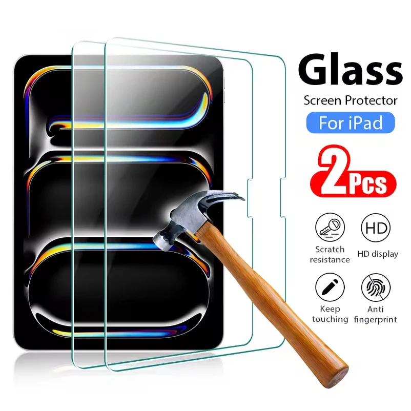 2PCS Tempered Glass Film for Xiaomi Redmi Pad Pro 12.1 inch Screen Protector for redmi pad pro 2024 9H transparent Glass Film