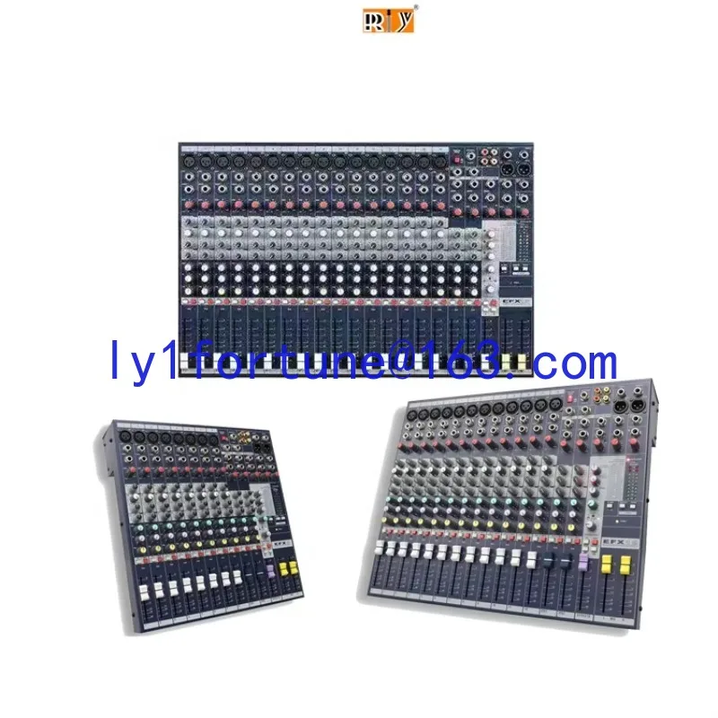 EFX Series 8/12/16 Channel Mixer Sound System Professional Audio Console Mixer