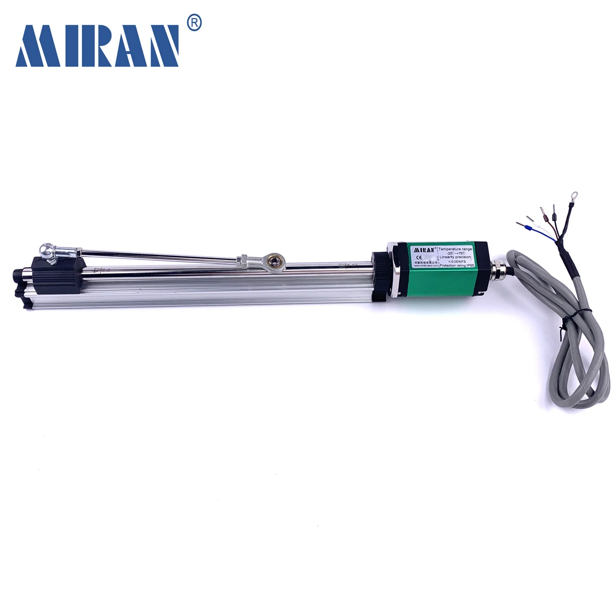 Miran 4-20mA Signal Slider Magnetostrictive Displacement Sensor Magnetostrictive Linear Position Transducer MTF Scale 30-300mm