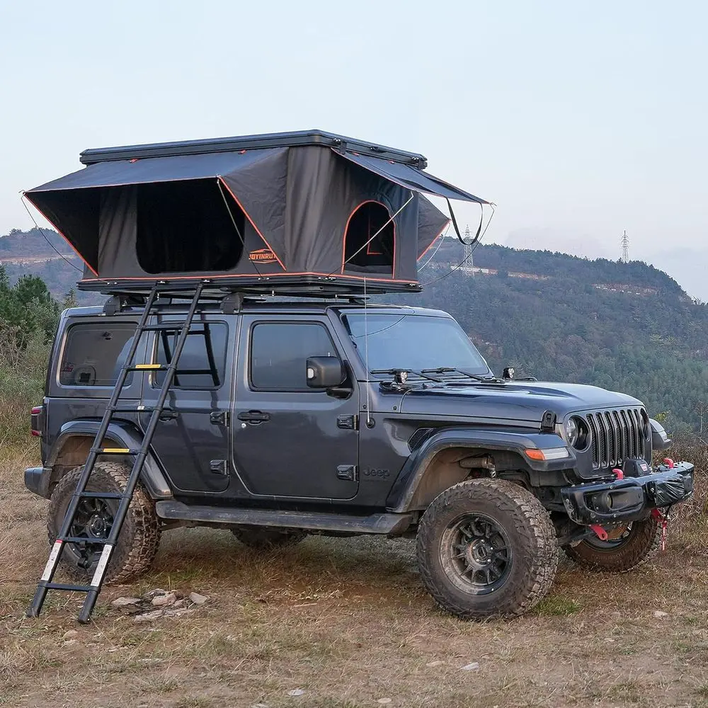 

Двухместная утепленная палатка на крышу автомобиля для кемпинга и внедорожников