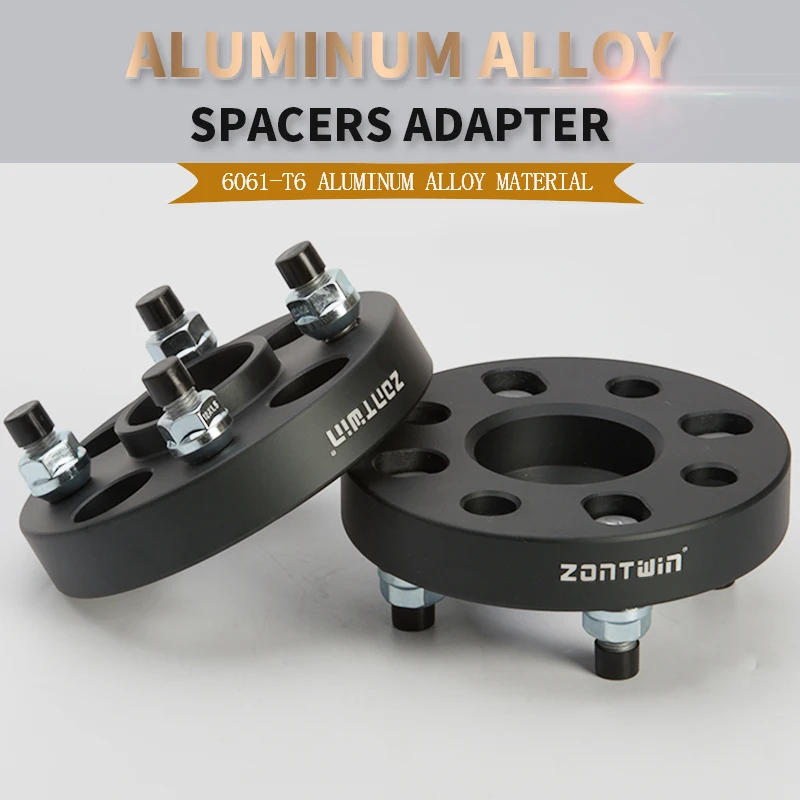 2Pieces PCD 4x100 Center Hole 54.1mm Wheel Forged Spacers Adapter for Toyota Yaris, Vios, K2 / PICANTO Flange Gasket M12x1.5