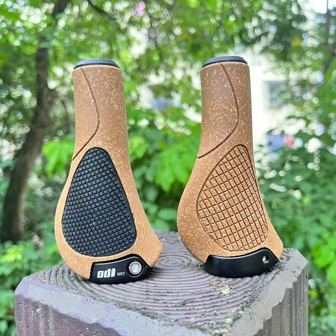 ODI OC1 Fahrrad Ergonomische Eichengriffe MTB Große Pad Fahrradlenkerabdeckung Anti-Rutsch-Griffe Radfahren Gummiballgriff Zubehör – Detail 15