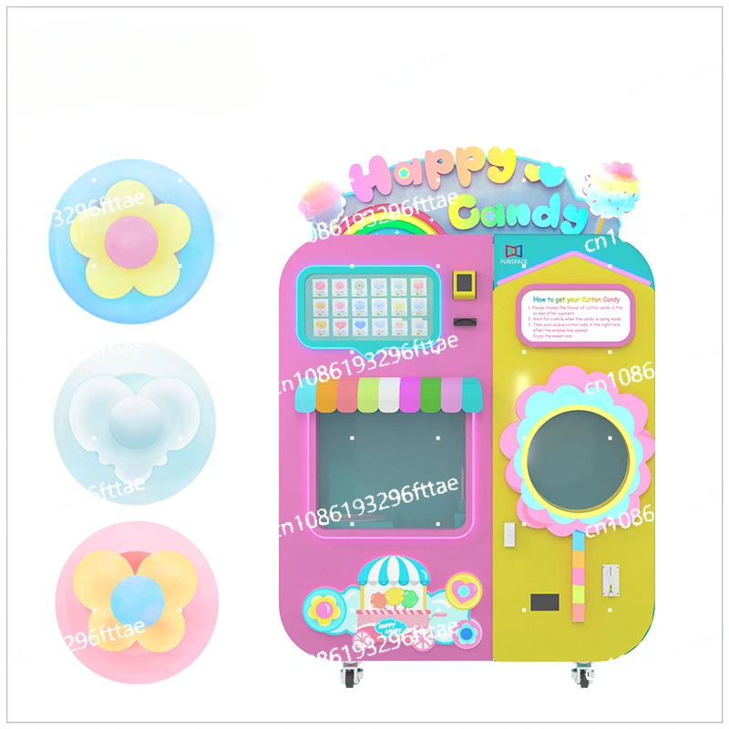 Marshmallow Machine Fully Automatic Commercial Unmanned Vending Machine Fancy Robot Vending Machine