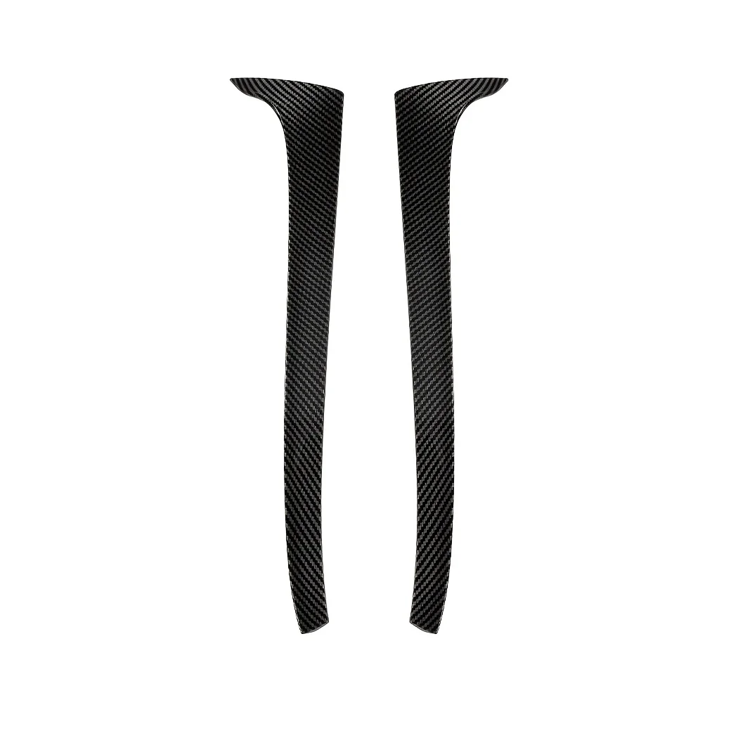 2PCS Car Rear Window Spoiler For Volkswagen Polo 9N 2001-2009 Wing Splitter Trim Cover Sticker Bodykits view 4