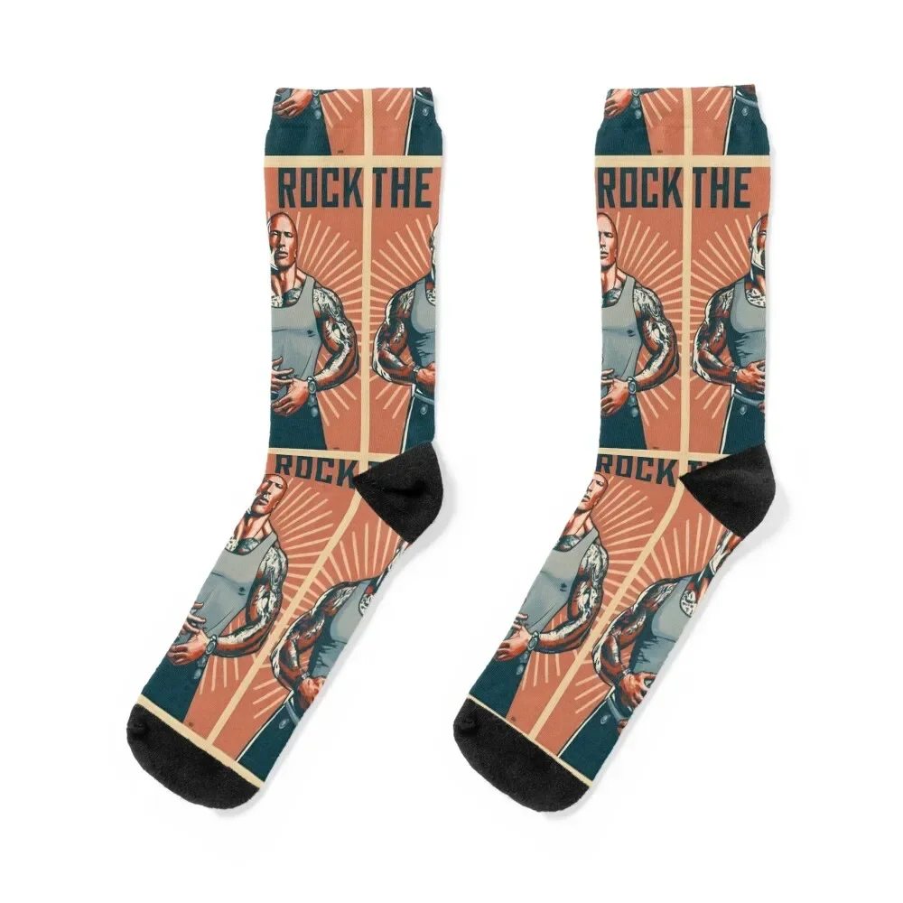 

Dwayne Johnson - The Rock Socks colored Stockings man Lots luxe Girl'S Socks Men's