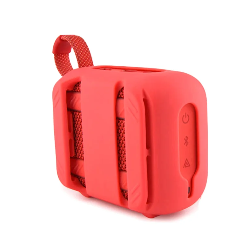 เคสซิลิโคนป้องกัน ABMF สําหรับ Go 4 เคสกันกระแทกพร้อมสายรัดเหมาะสําหรับการขนส่งลําโพงของคุณ