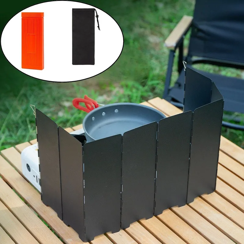 Campingkocher Windschutz – Faltbar Aus Verzinktem Eisen, Hitzebeständig, In 3 Größen (40–60 X 120 Cm), Mit Aufbewahrungstasche