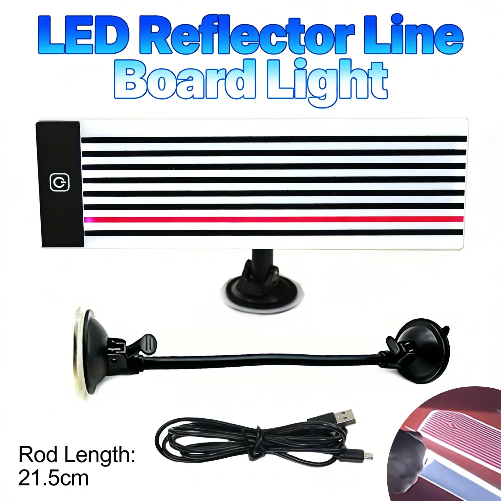 

Светодиодный рефлекторный светильник с USB-подключением для беспокрасочного удаления вмятин, инструмент для ремонта вмятин на кузове автомобиля, светоотражатель для устранения дефектов на кузове автомобиля