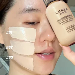 Face Liquid Foundation Full Coverage Magic BB Cream Waterproof Brighten Makeup Concealer Professional Matte Base Cosmetics