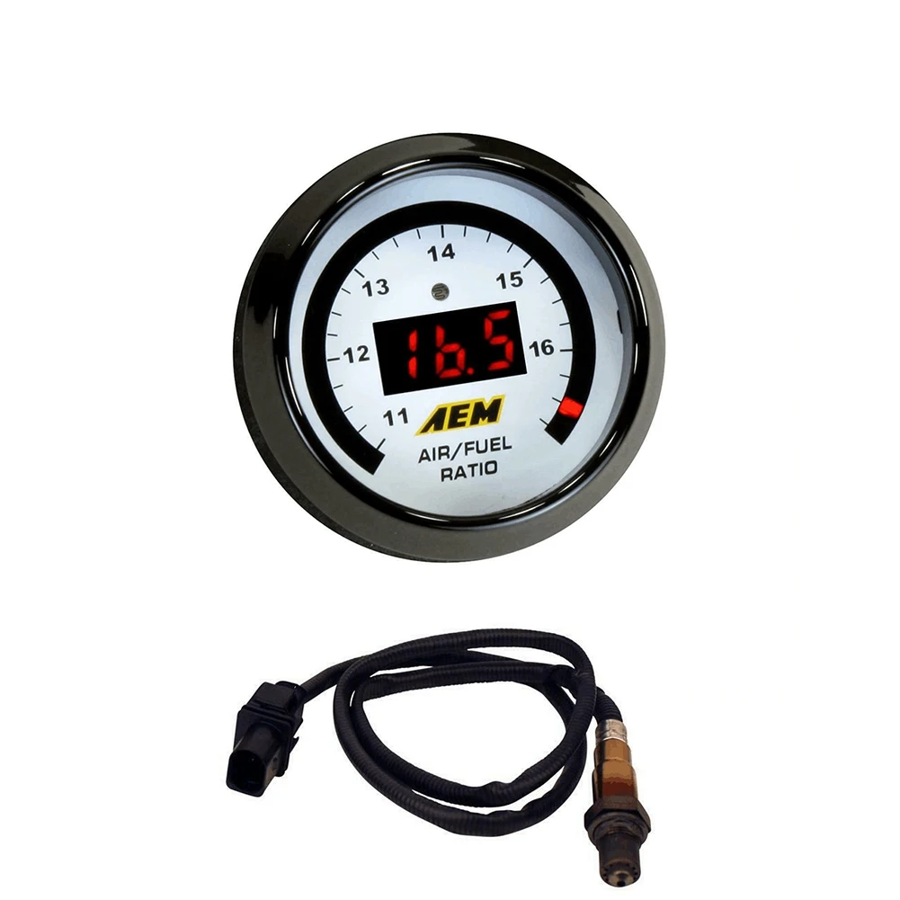 30-4110 UEGO Wideband O2 Air Fuel Ratio Gauge AFR 52mm with 4.9 LSU Sensor