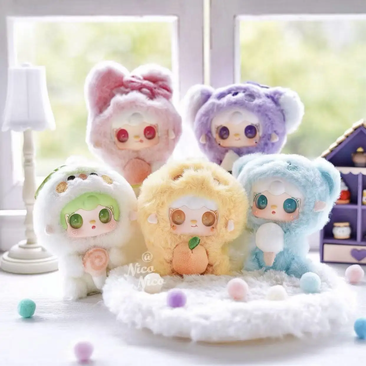 

Original Yooki V10 Gourmet Restaurant Series Vinyl Face Dolls Blind Box Bag Pendant Cute Mystery Box Birthday Gift Bag Pendant