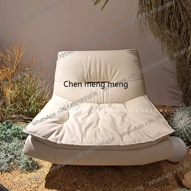 

Скидка! Белое кожаное вращающееся кресло: современное, минималистичное, для гостиной, кабинета, переговорной, повседневное кресло-софа.