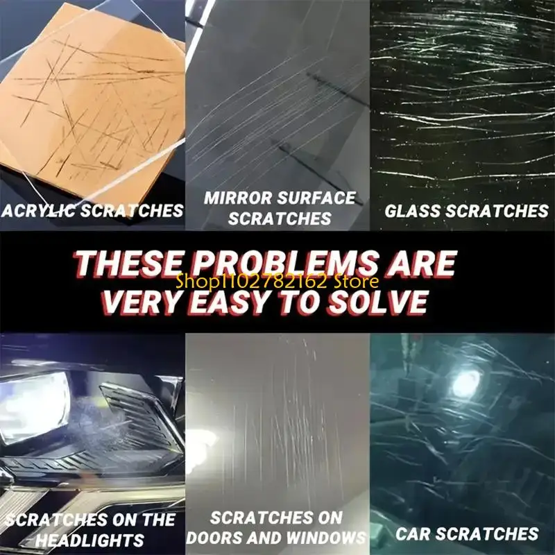 

547B Professional Auto Glass Polish Liquid Scratch Fixer for Small Scratches Removal