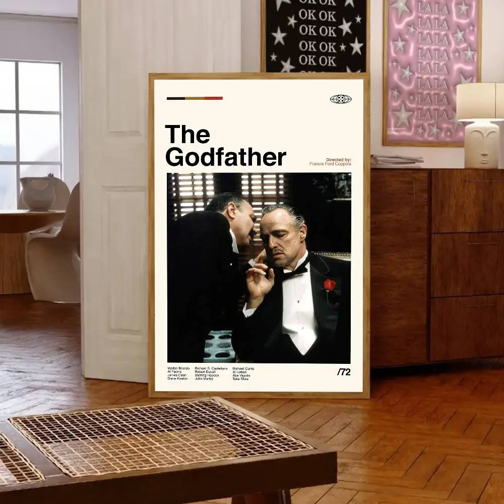 1 قطعة الفيلم الكلاسيكي Goodfellas العصابات العراب المشارك طباعة لغرفة النوم غرفة المعيشة ديكور المنزل اللوحة جدار صورة فنية جدارية #5