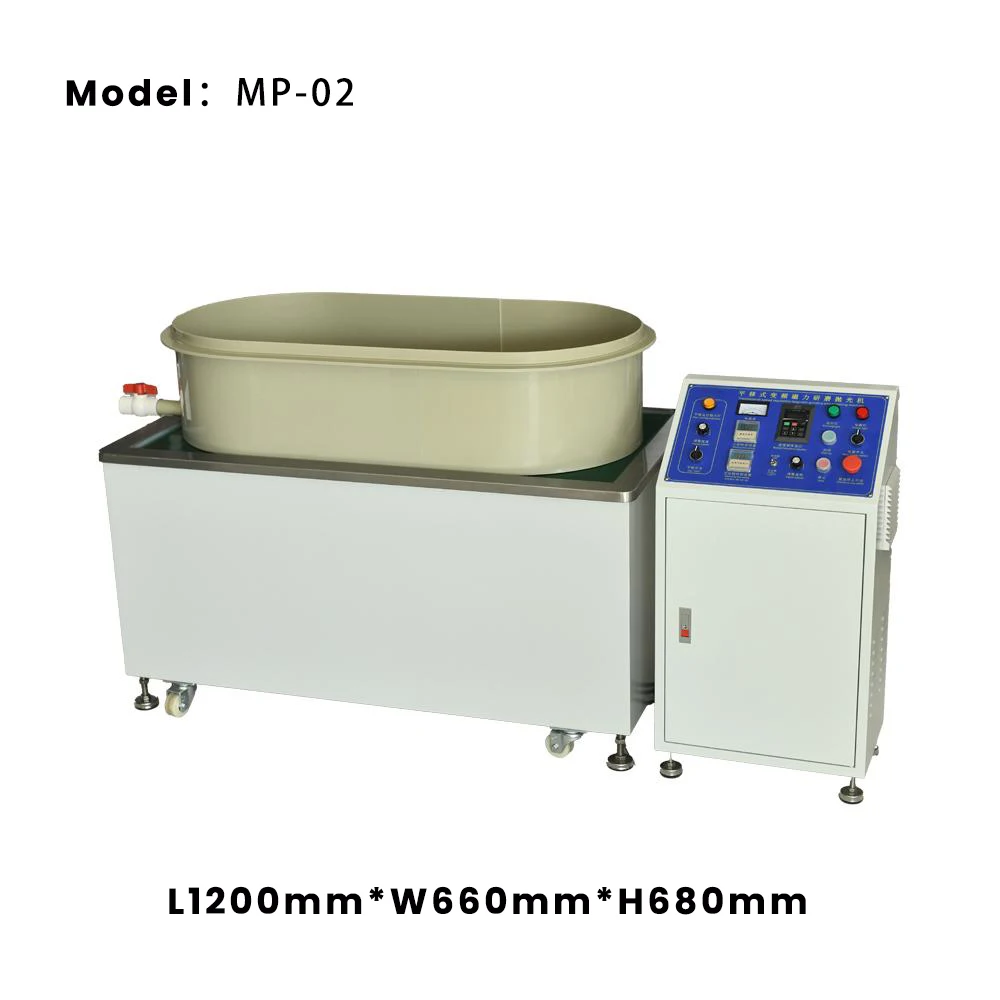 20Kg Capacity High Speed Metal Part Deburring Equipment For Jewelry Variable-Frequency Magnetic Grinding Polishing Machine