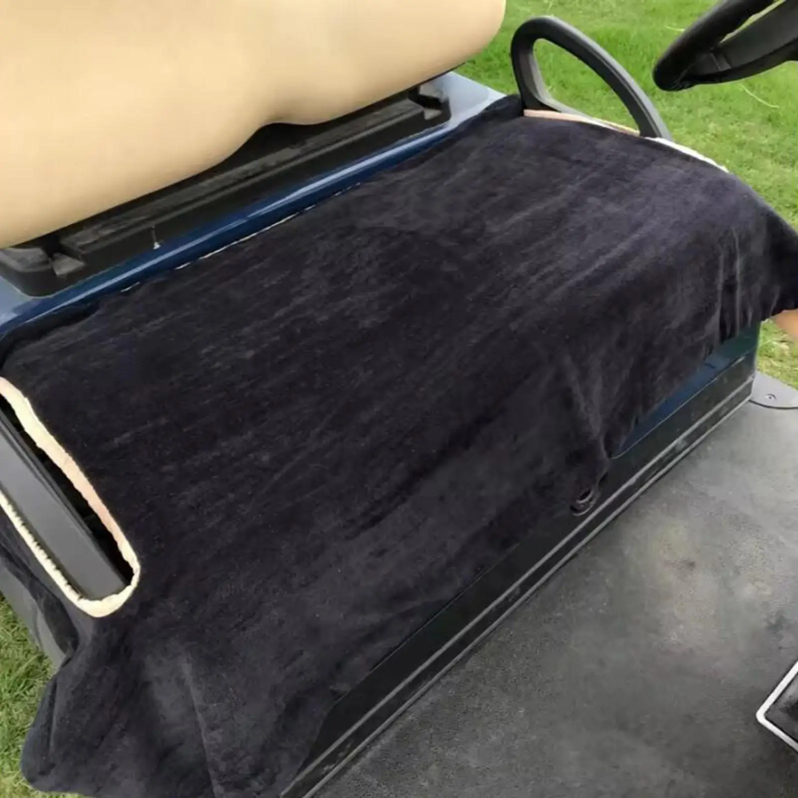 Golf Cart Seat Cover Reusable Protection Machine Washable Polyester Pad Mat 80cmx130cm