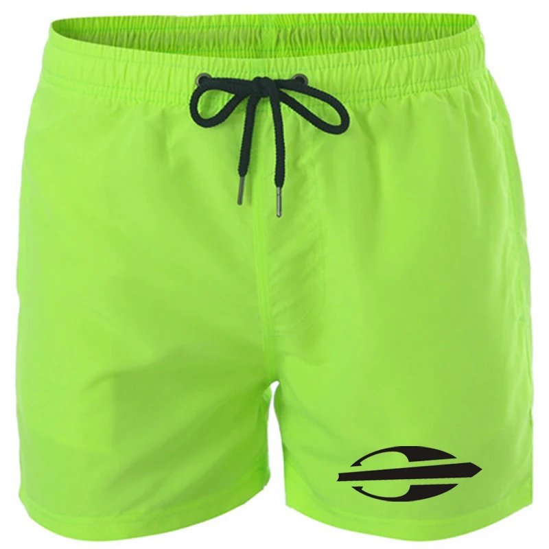 Summer Men Surfing Shorts Quick Dry Brand Beachwear Sexy Swim Trunk Male Swimsuit Middle Waist Breathable Beach Wear Surf Shorts