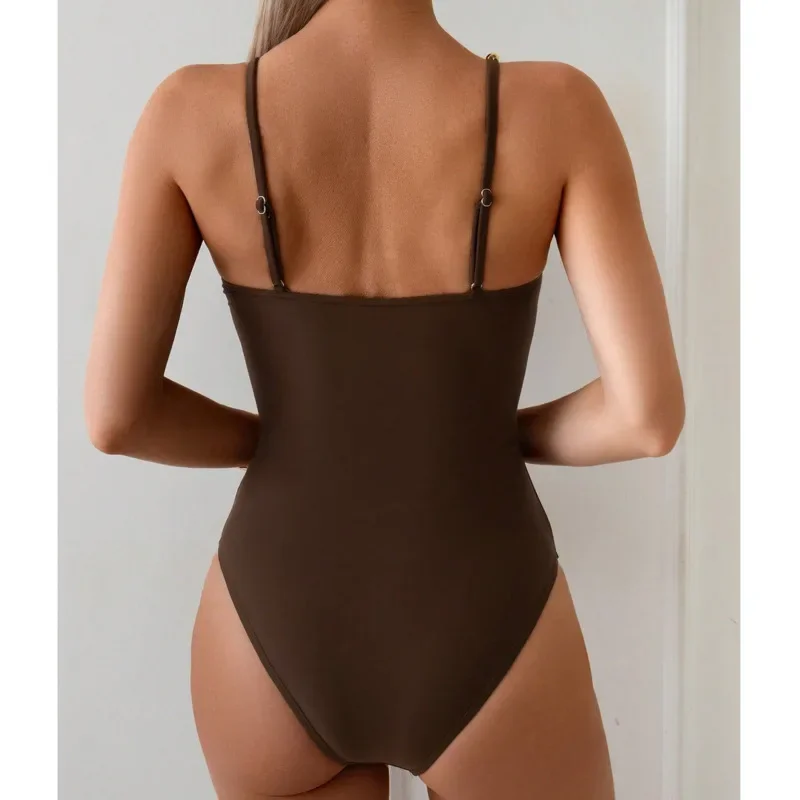 Summer Shell Sexy One Piece Swimsuits Closed Women Swimwear Push Up Swimming Wear Body Bathing Suits Beachwear Pool Bather 2026