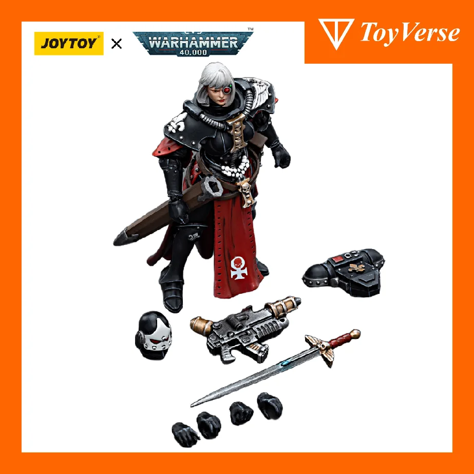 

TOYVERSE 1/18 Scale JOYTOY Warhammer 40K Sisters of Battle 5PCS | Detailed Poseable Figures for Tabletop & Display
