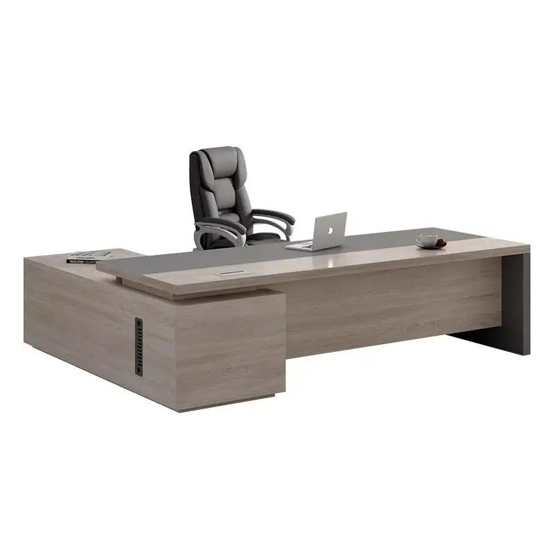 *Minimalistic Office Desk Storage Office Desk Stylish Simplicity Modern Work Table Reception Office Desk