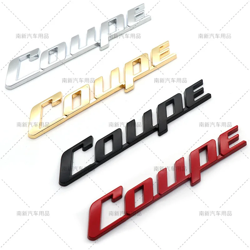 Suitable for Great Wall Haval H6 H2 special coupe car sticker modification metal COUPE car logo body sticker tail sticker emblem