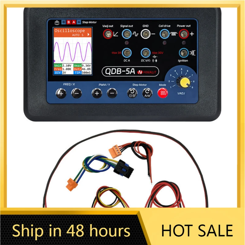 

QDB300 5A CRDI симулятор инжектора шаговый драйвер диагностический инструмент автомобильный датчик тестер осциллограф ШИМ-привод мультиметр зажигание