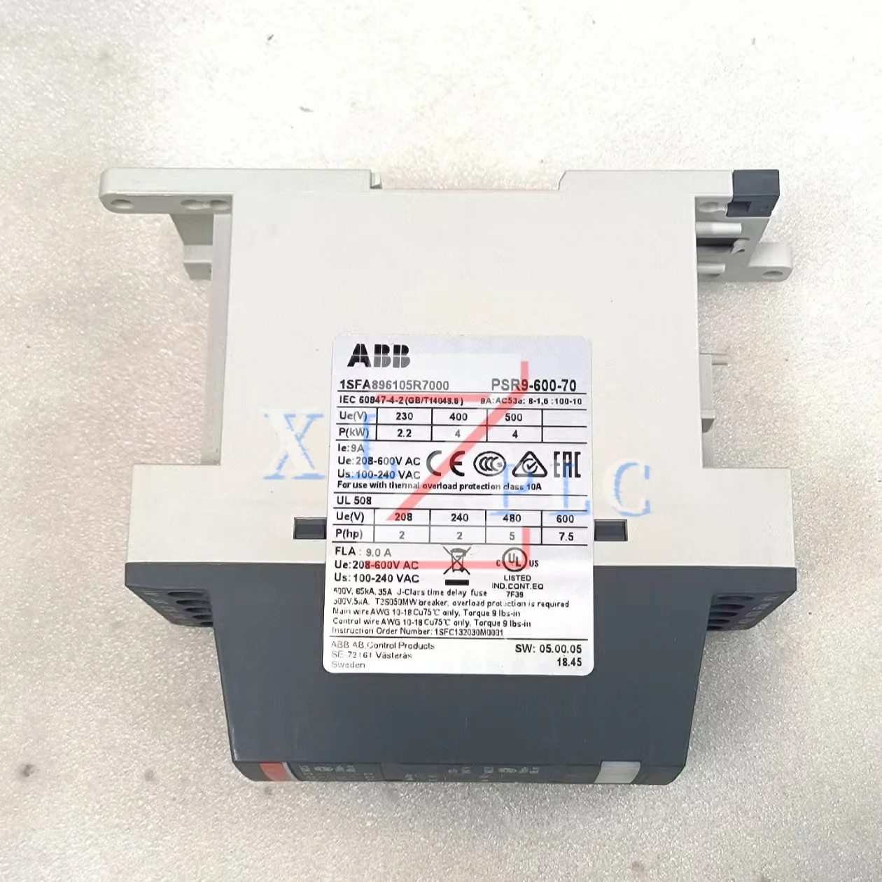 PSR9-600-70 Soft Starter PSR37-600-70 asli baru