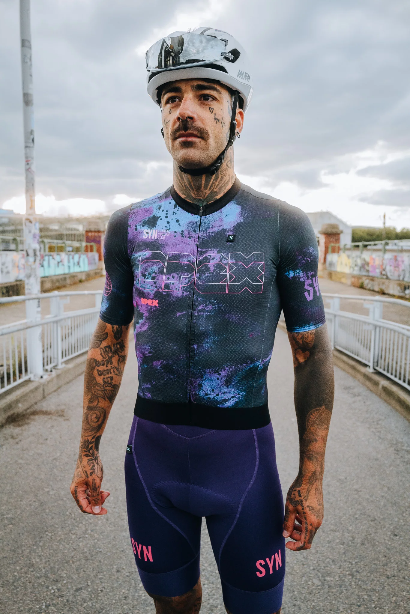 

SYN Men Summer Cycling Jersey Bicycle Clothing T-Shirt MTB Mountain Bike Clothes Shirts Uniform Equipment 2025 Short Sleeve