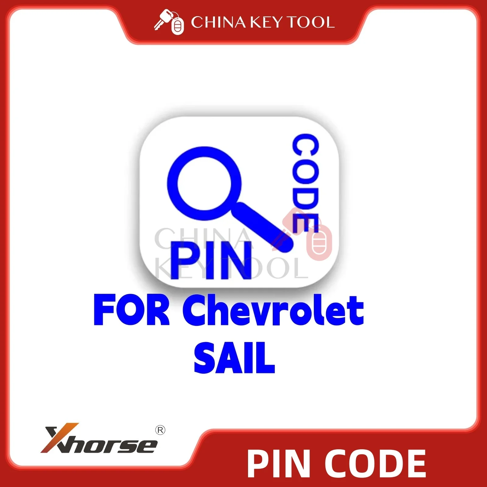 Immo pin code calculation service for CHEVROLET SAIL