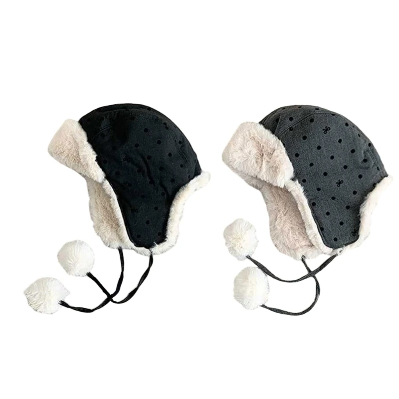 

HUYU Children's Wind Resistant Hat Cosy Fleece Inner Comfortable for Fall and Winter Adventures Cold Weather Protections