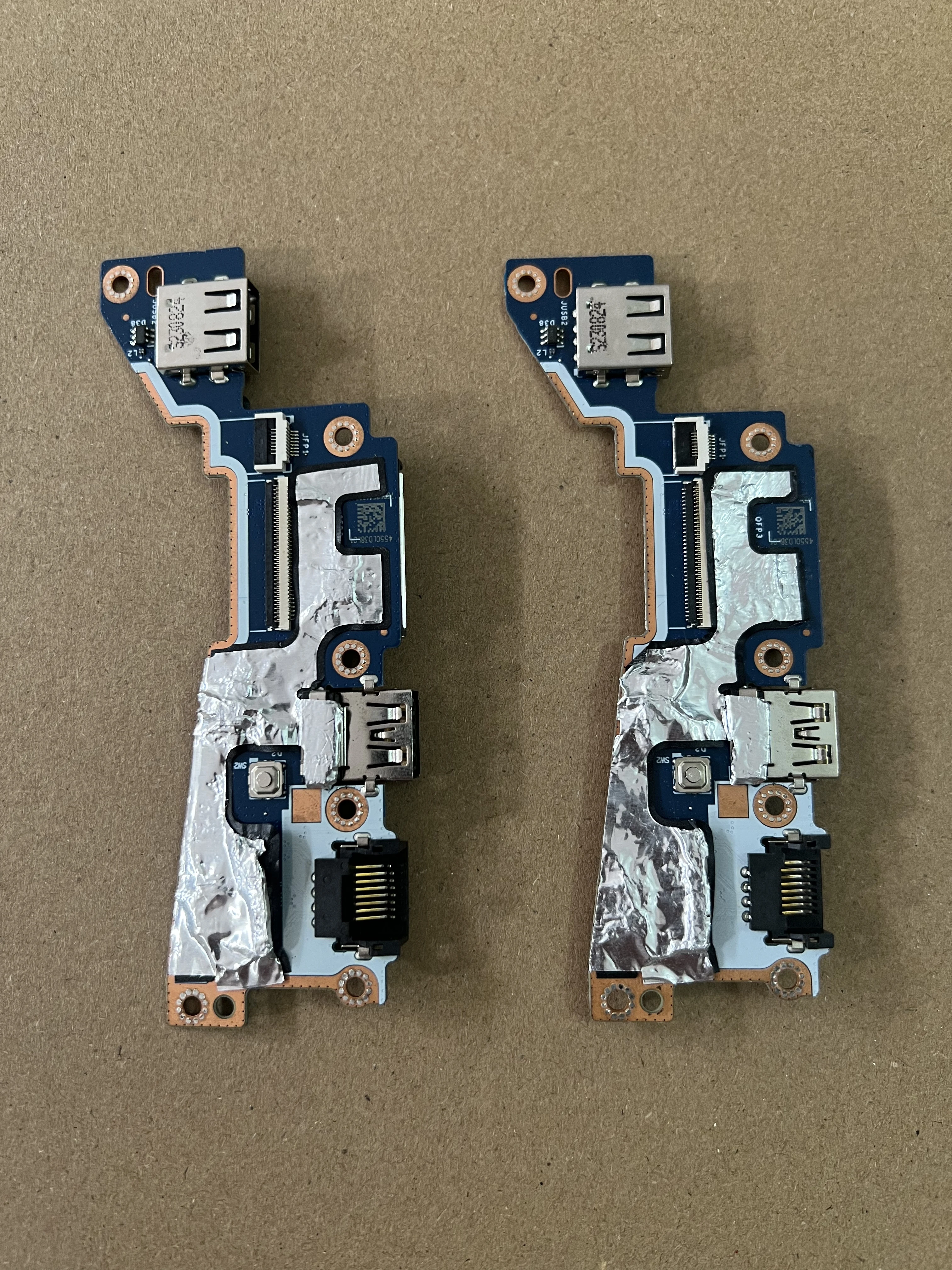 1pcs For Lenovo TB 16 G6 + AHP Switch Board USB Small Board, Card Reader LS-M944P Original New