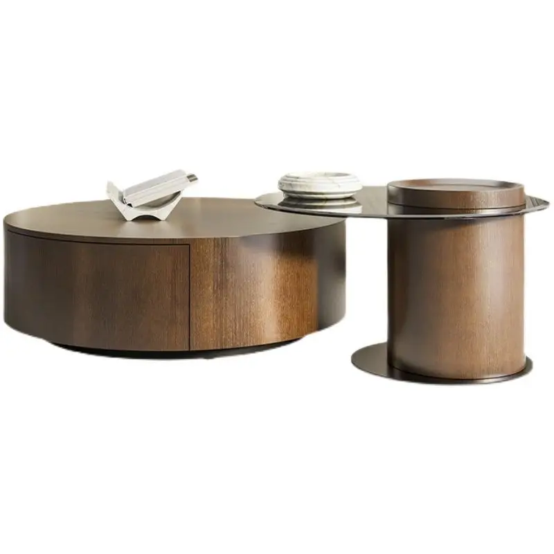 

JINSHAN NEW High Quality Coffee Table Wood Material Coffee Table Modern Style Coffee Table Set