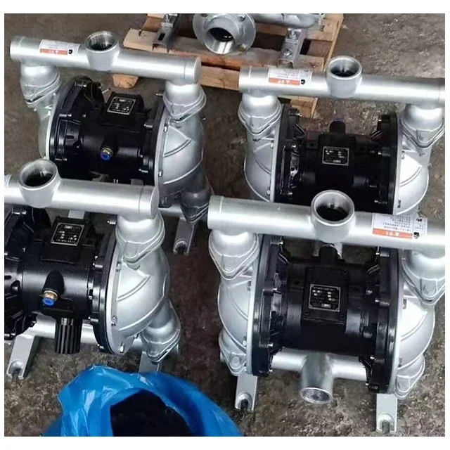 

Cheap Price air Operated Double Membrane Pump Pneumatic Diaphragm Pump 1" for Food