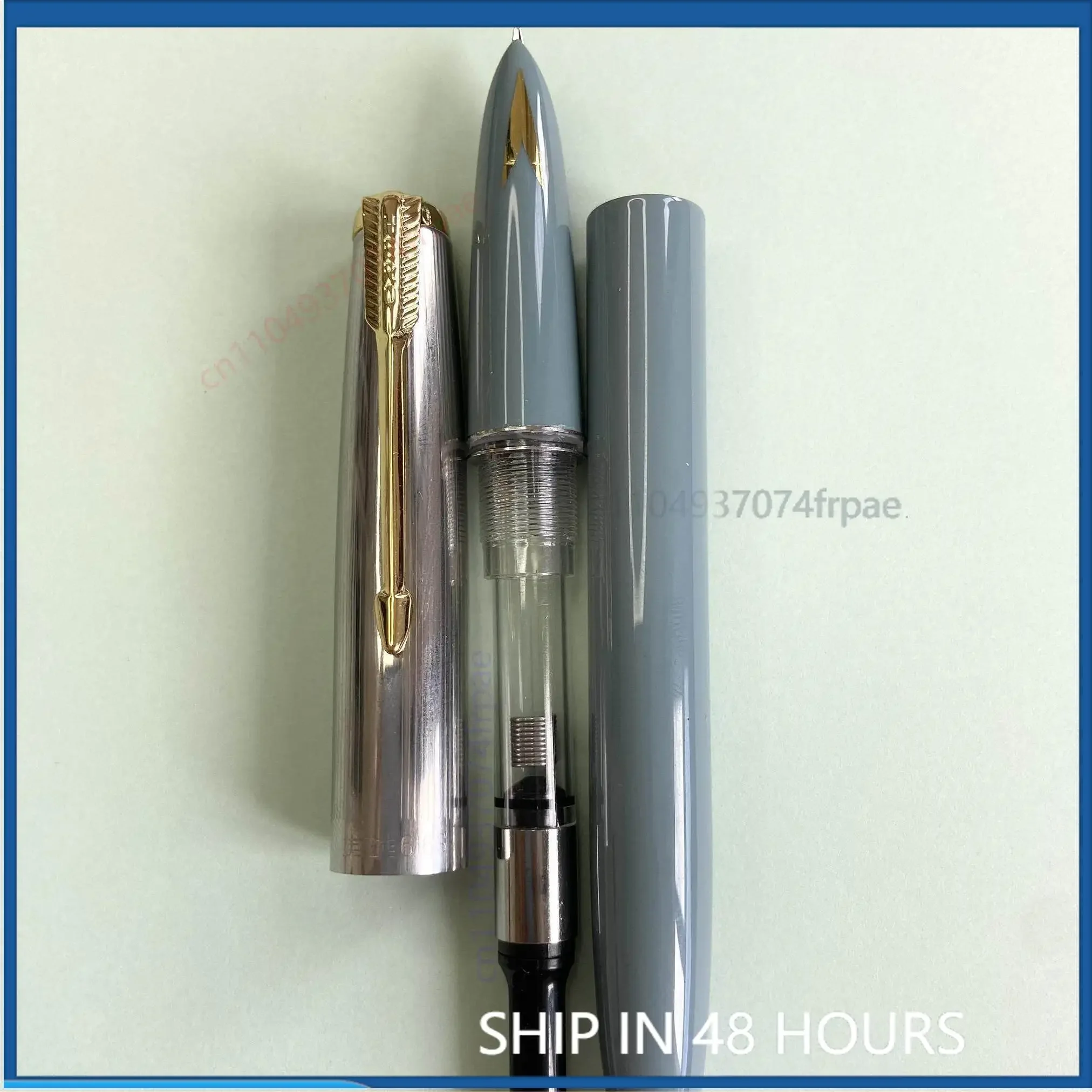 For Hero 616S Pen Large Iridium Tip Hand Grind 1.0 Wide Naginata Nib Smooth Student Office Chinese Calligraphy Practice Pen