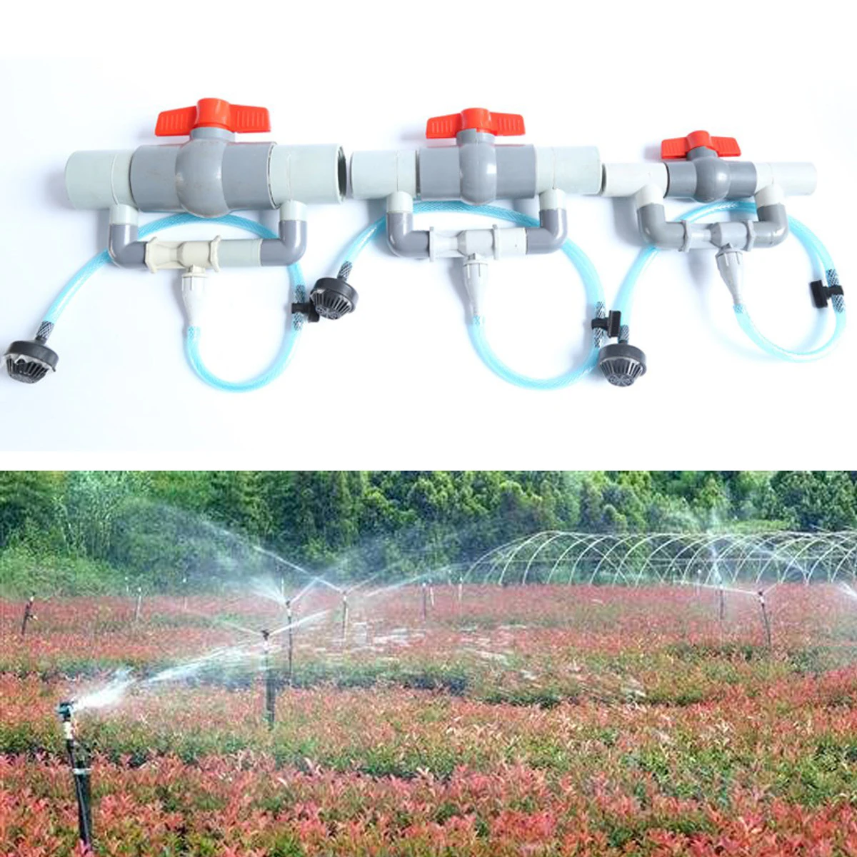 

Agriculture Irrigation Venturi Fertilizer Injector set 32/40/50mm Greenhouse Irrigation Fertilizer injector Fertilizer absorber