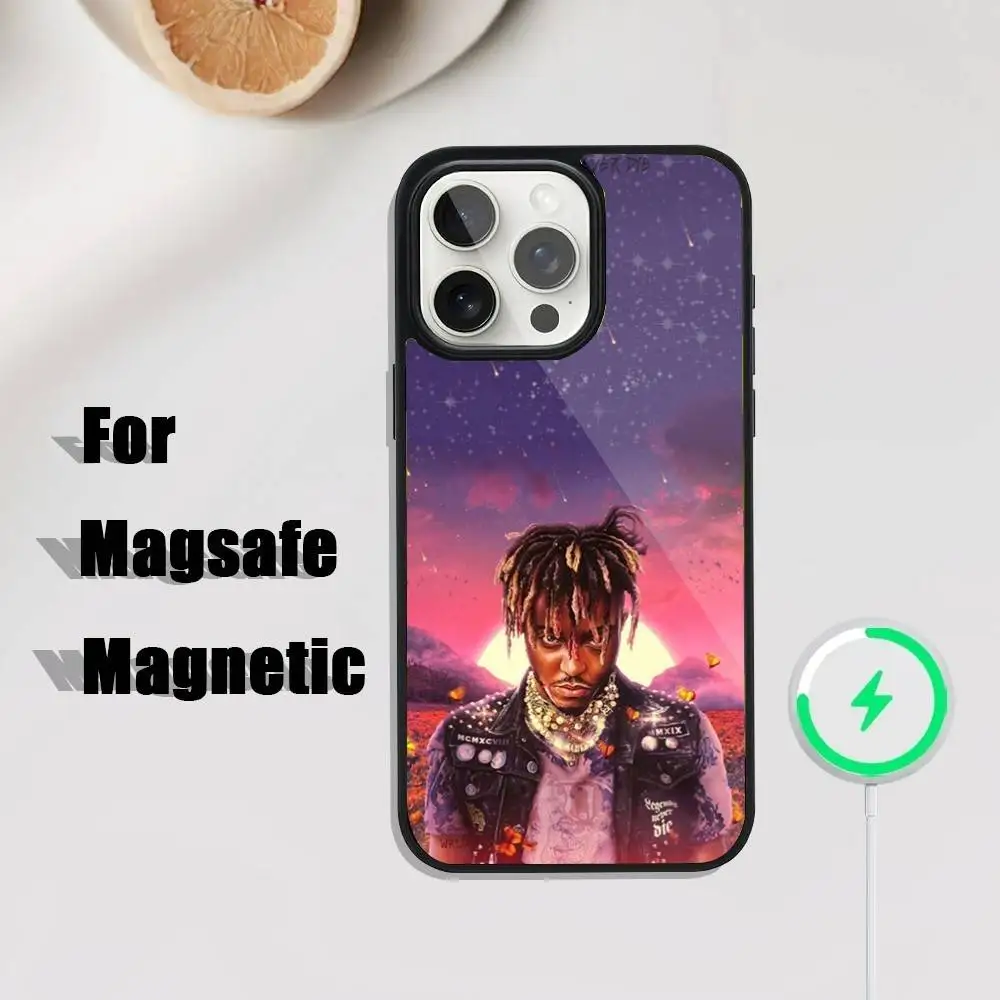 999 J-Juice W-WRL Phone Case For iPhone 17,16,15,14,13,12,11,Pro,Max,Plus,Mini,SE4,E Magnetic Magsafe Wireless Charging