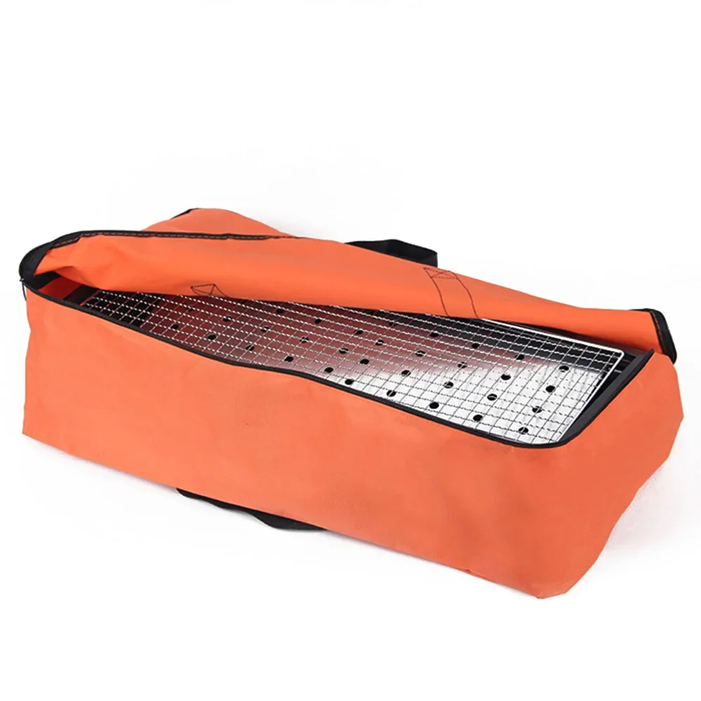 BBQ Grill Camping Storage Bag Thick Oxford Cloth Waterproof BBQ Tools Tent Grill Pan Handbag Travel Barbecue Accessories