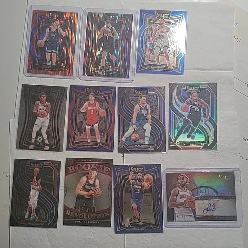 Authentic Panini 25 Select Nba Basketball Blaster Trading Cards Collectible Blind Box For Sports Card Collectors Customized Gift view 5
