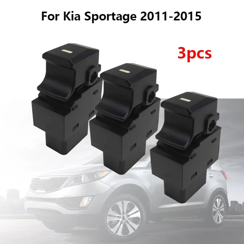 High Quality 3Piece NEW Door Window Switch Window Lifter Switch For Kia Sportage 93575-1H000 935751H000 369510-1000 3695101000