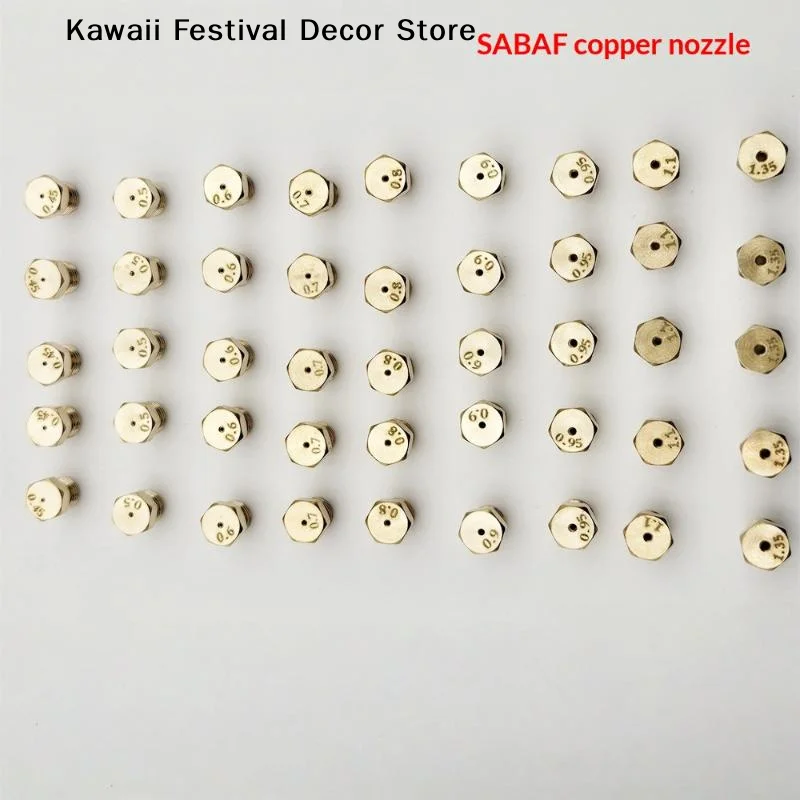 【K】5PCS Burner Gas Hob LPG- Conversion Kits Jets 50 65 70 87 95 Brass Nozzle For Gas Stove Brass Nozzle Propane Injector