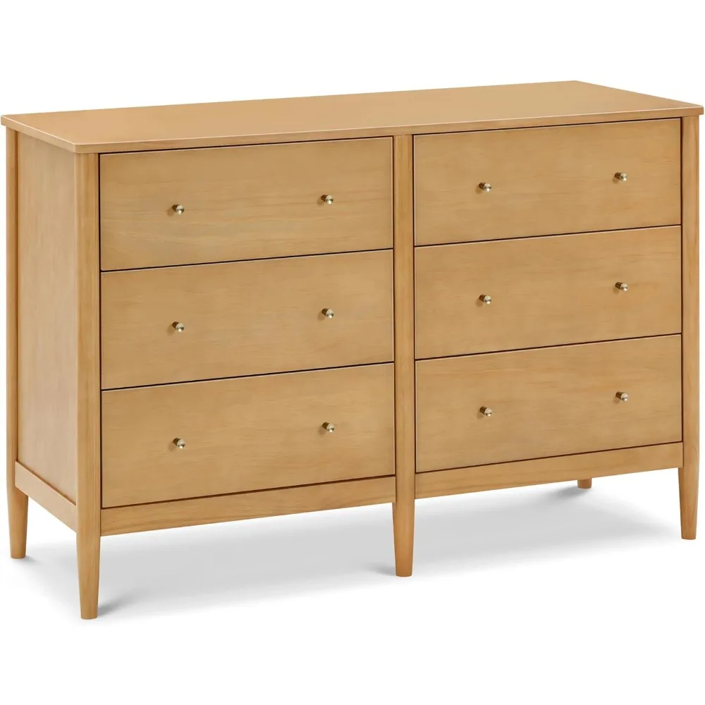 

Frem 6-Drawer Dresser in Honey