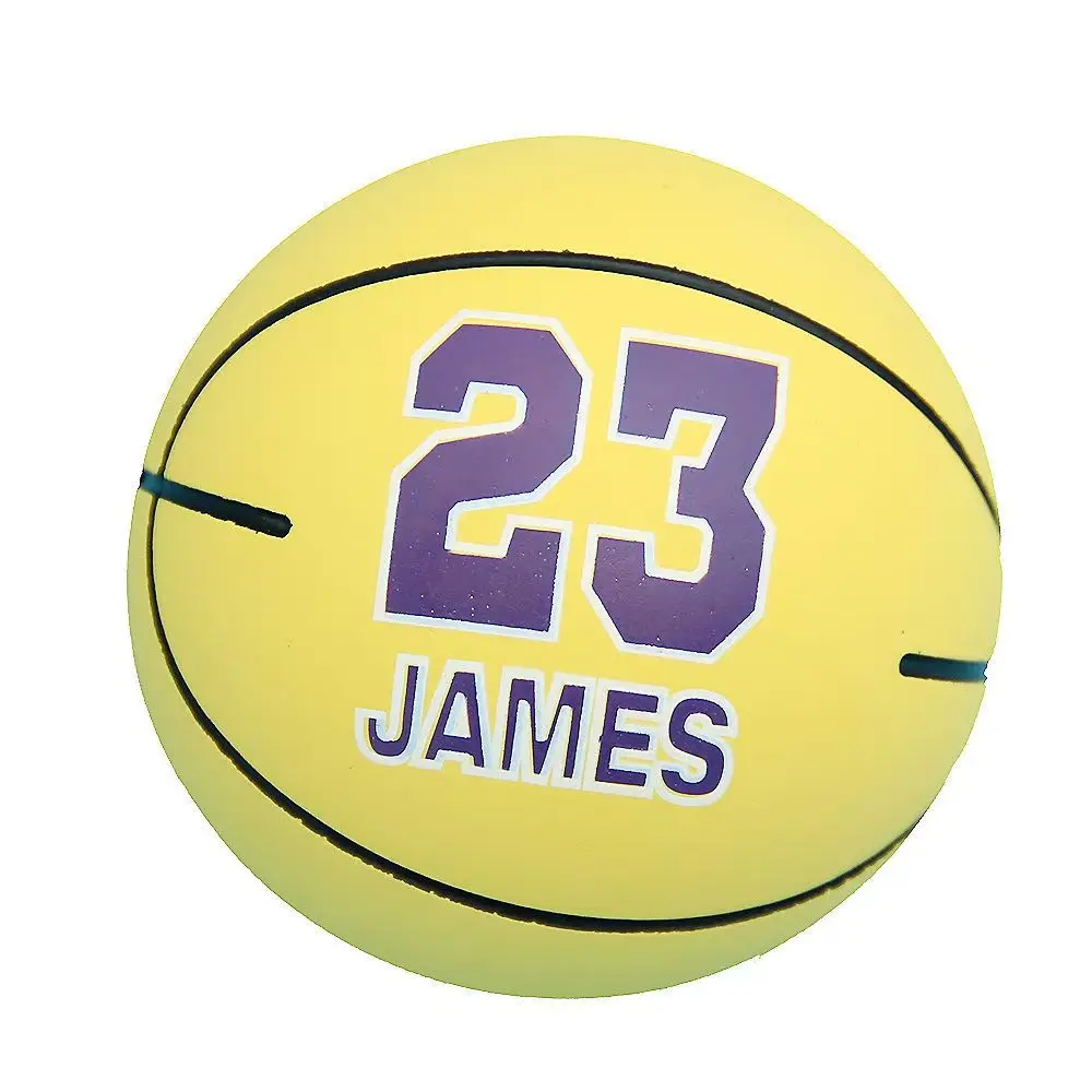 6cm Mini Rubber Basketball Bouncy Ball Decompression Toy Birthday Party Gift Surprise Kid Gift